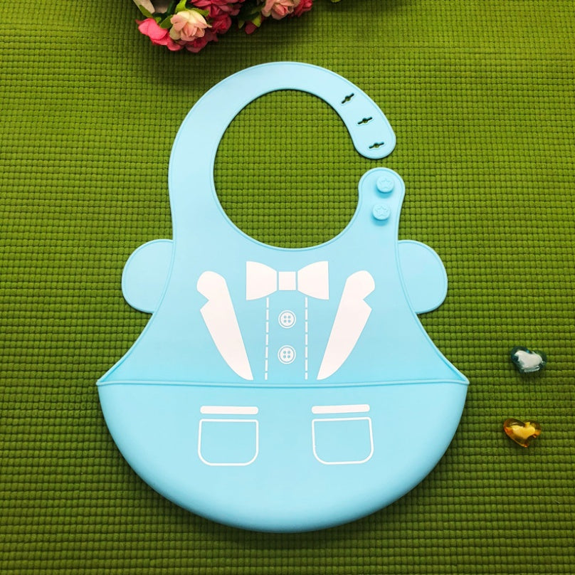 The Easy-Clean Silicone Pocket Bib