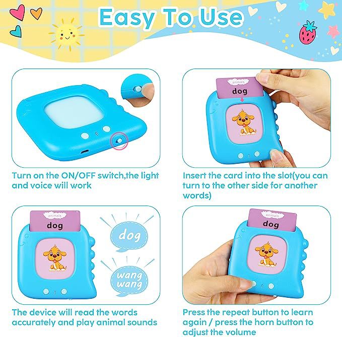 Talking Flashcard Learning Machine